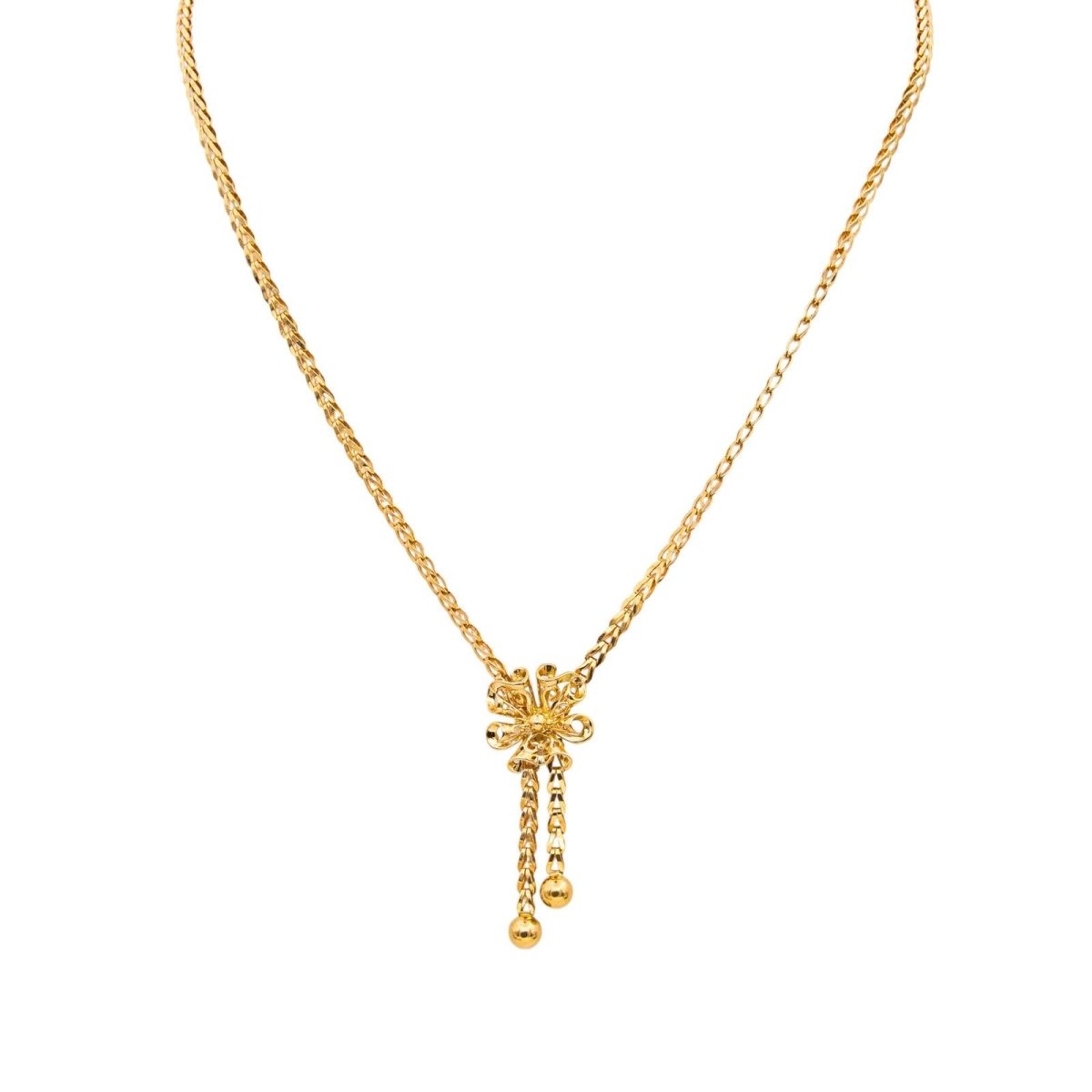 Collier Négligé en or jaune - Castafiore