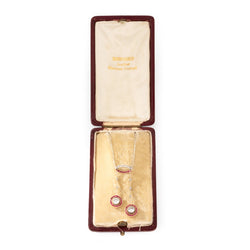 Collier Négligé en or jaune, or blanc, rubis et diamants - Castafiore