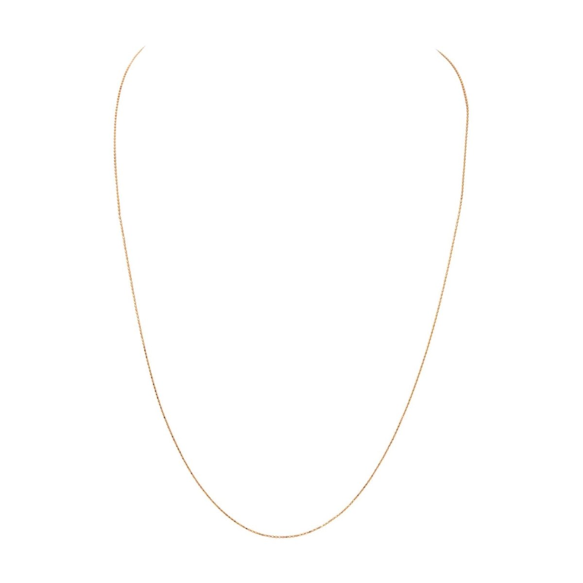 Collier Négligé GINETTE NY en or rose et diamants - Castafiore