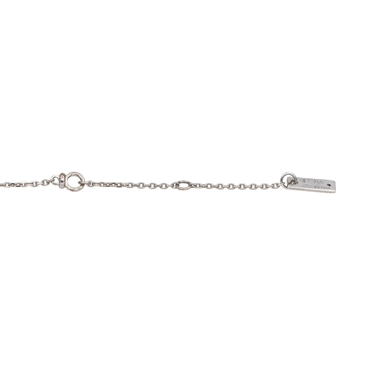 Collier Négligé MESSIKA "Gatsby" en or blanc et diamants - Castafiore
