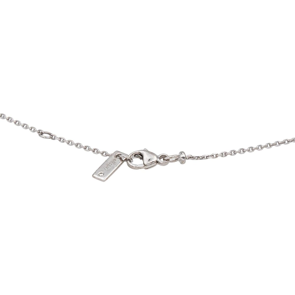 Collier Négligé MESSIKA "Gatsby" en or blanc et diamants - Castafiore