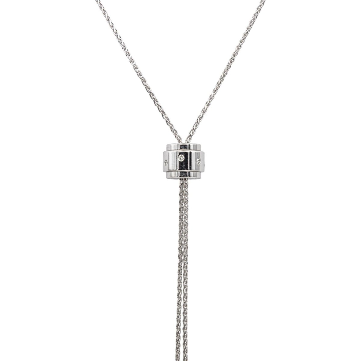 Collier Négligé PIAGET "Possession" en or blanc et diamants - Castafiore