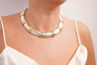 Collier OJ Perrin en argent et or jaune 18k - Castafiore