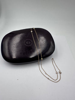 Collier OLE LYNGGAARD "Shooting Stars" en or jaune et diamants - Castafiore