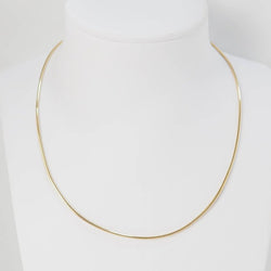 Collier Oméga en or jaune - Castafiore