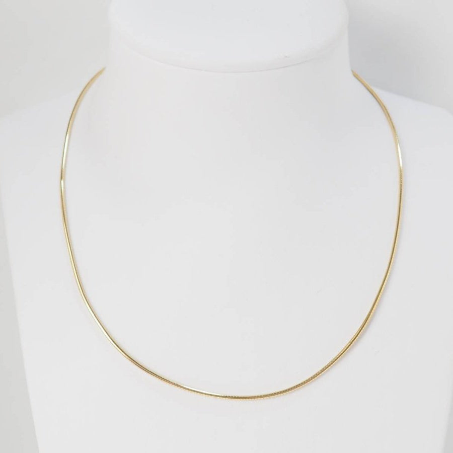 Collier Oméga en or jaune - Castafiore