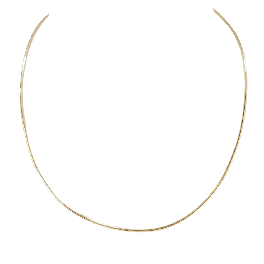 Collier Oméga en or jaune - Castafiore