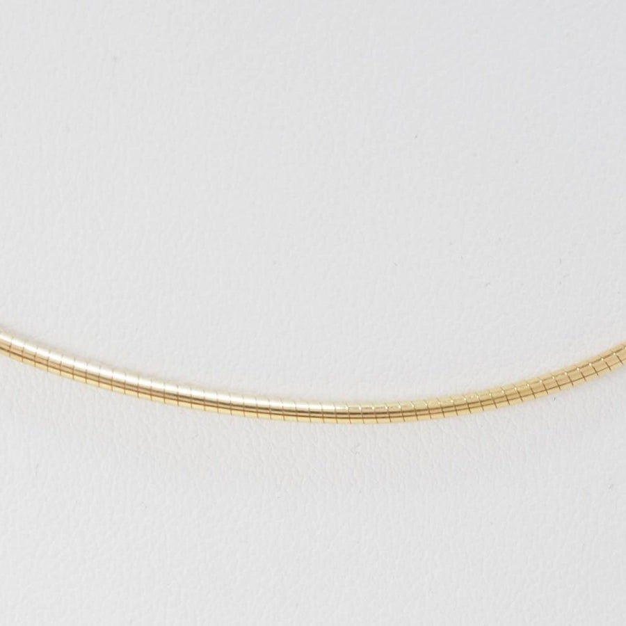 Collier Oméga en or jaune - Castafiore