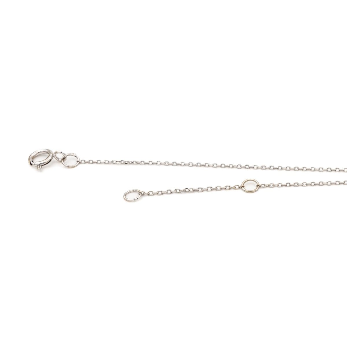 Collier Or blanc Diamant - Castafiore