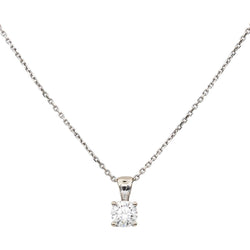 Collier Or blanc Diamant - Castafiore