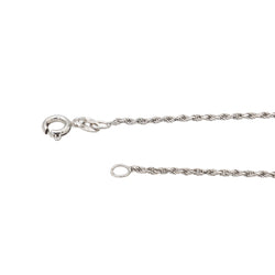 Collier Or blanc Diamant - Castafiore