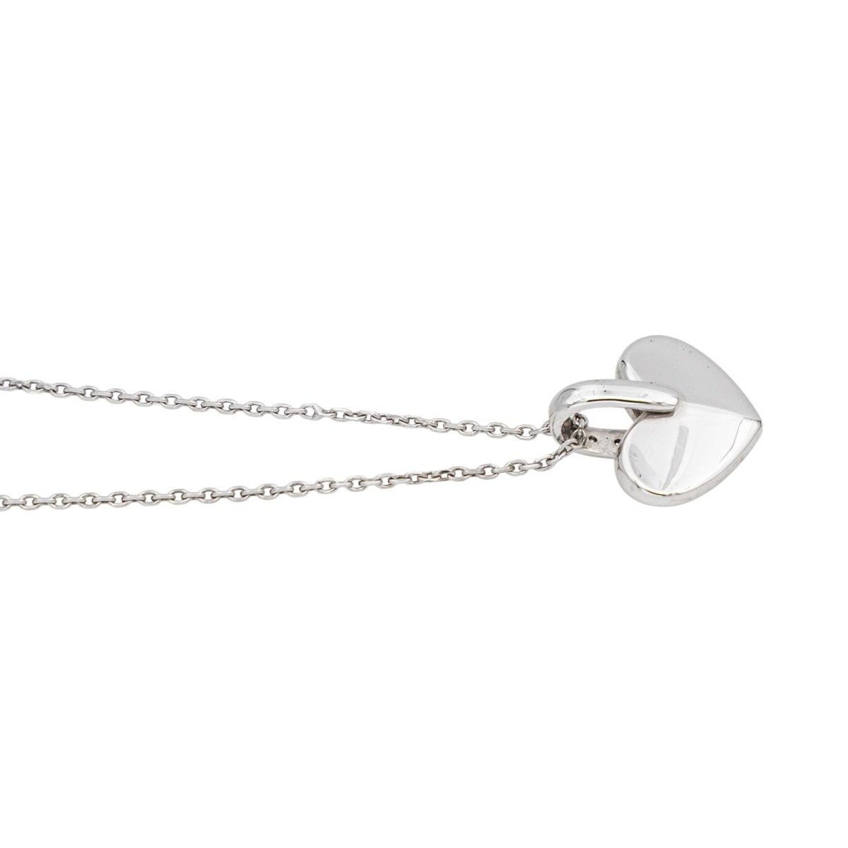 Collier Or blanc Diamant - Castafiore