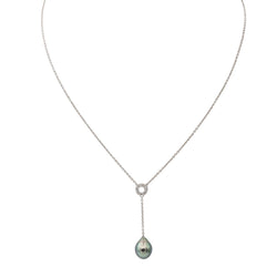 Collier Or blanc Diamant - Castafiore