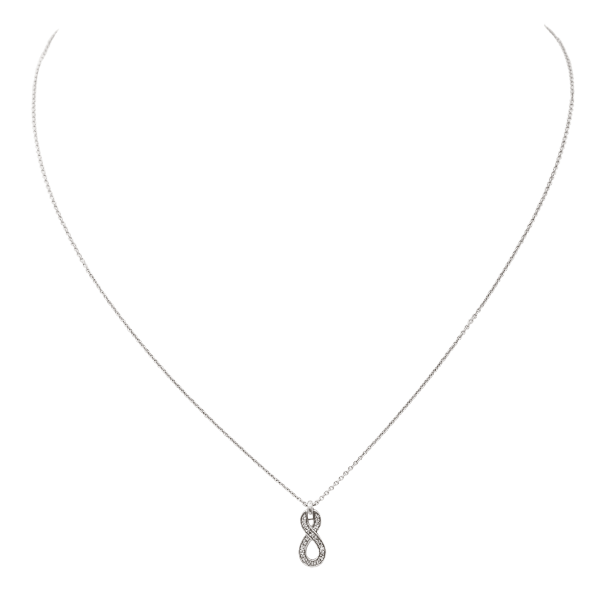 Collier Or blanc Diamant - Castafiore