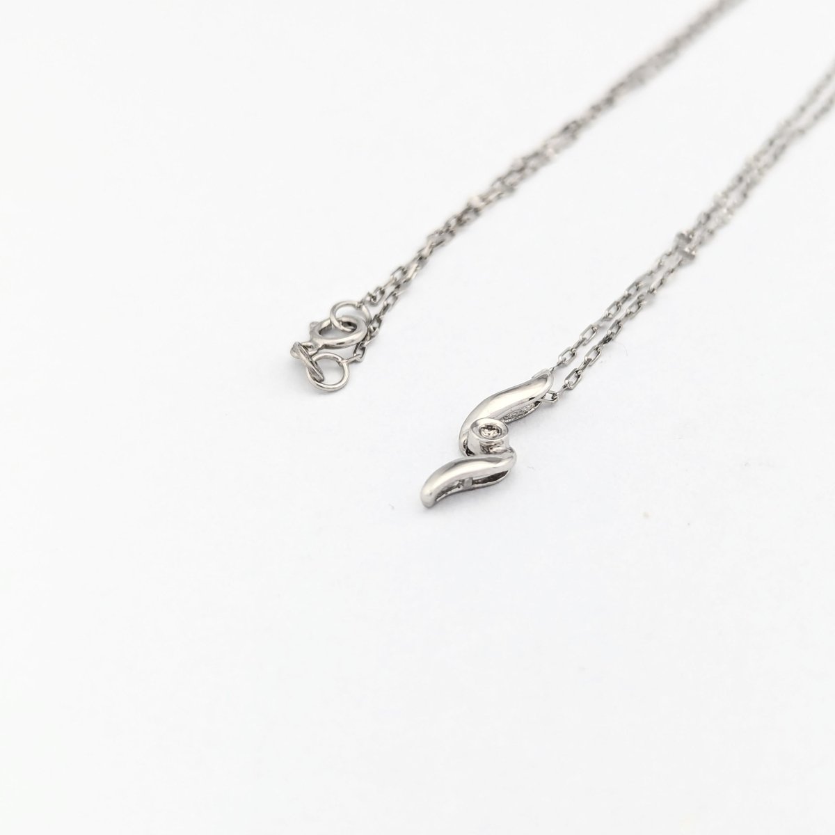 Collier or blanc et diamant - Castafiore