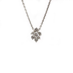 Collier - Or blanc et diamants - Castafiore