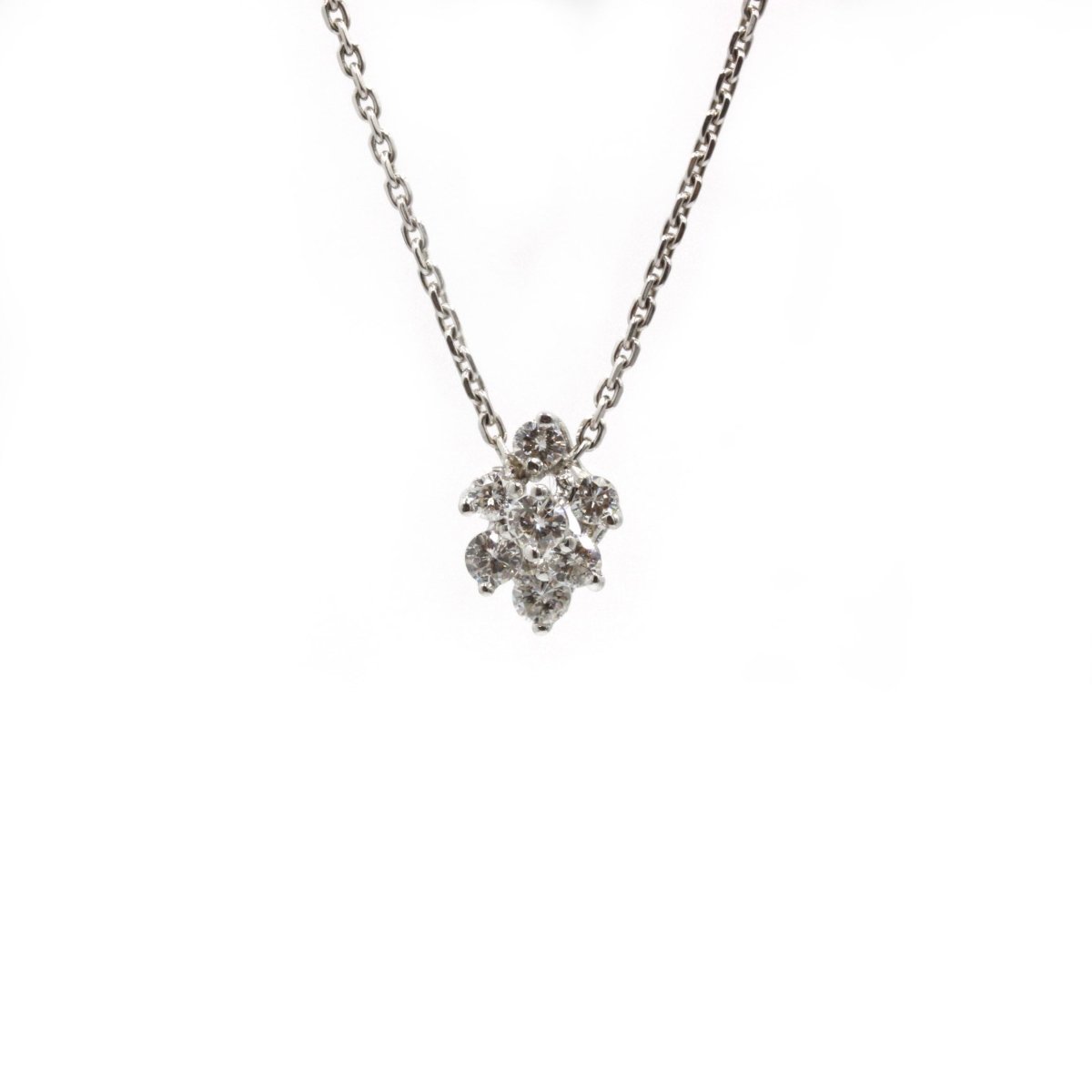Collier - Or blanc et diamants - Castafiore