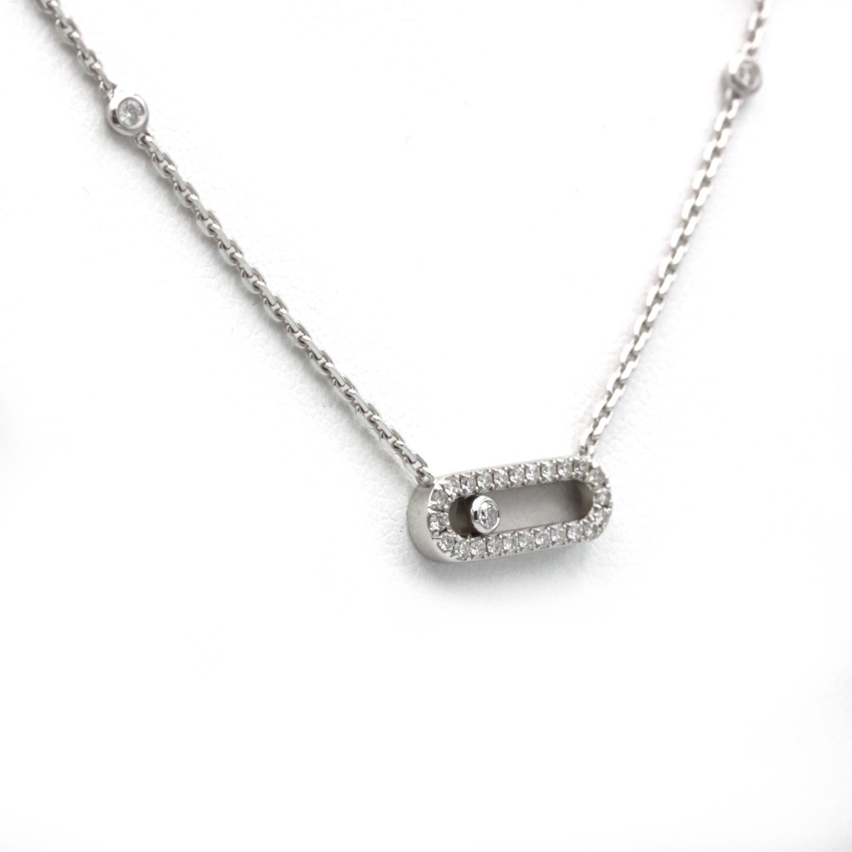 Collier Or blanc Move Uno - MESSIKA - Castafiore