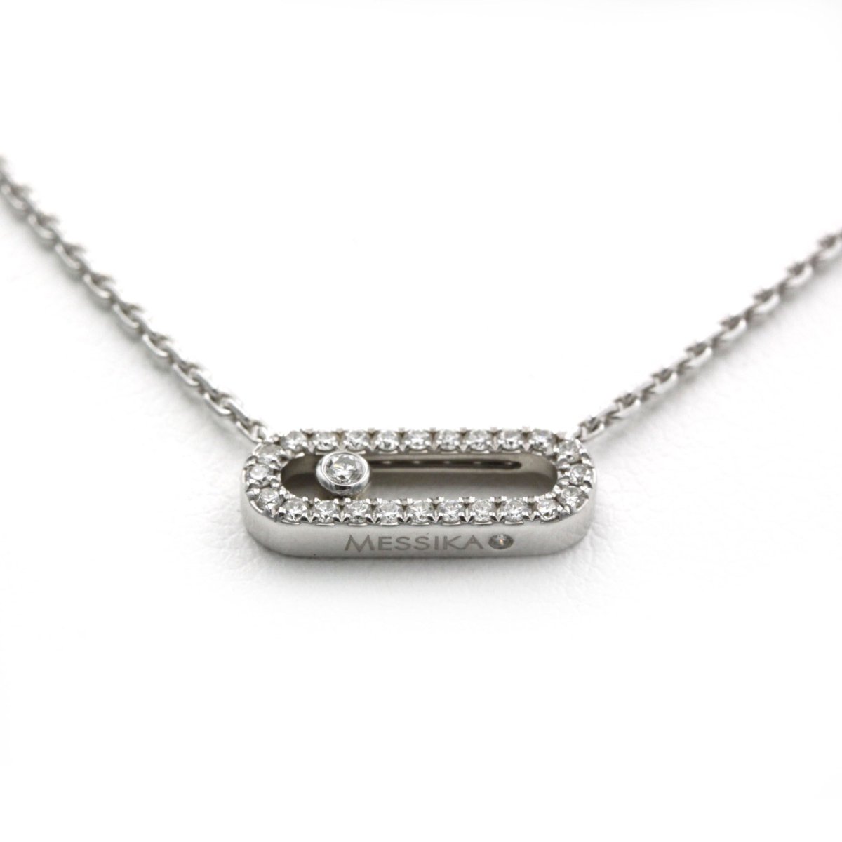 Collier Or blanc Move Uno - MESSIKA - Castafiore