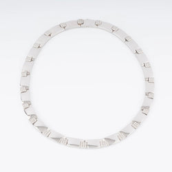 Collier or gris et diamants de la Maison Chaumet - Castafiore