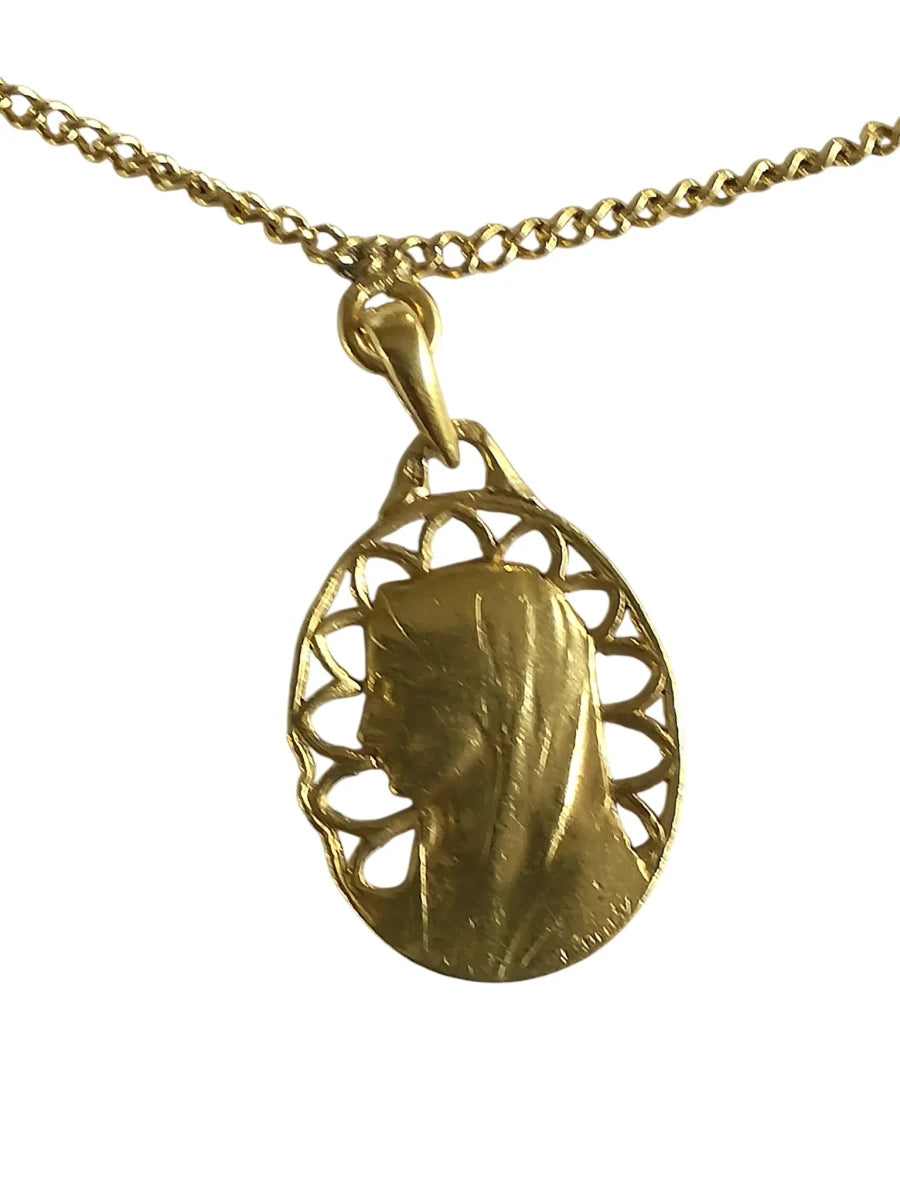 Collier Or Jaune 5 Médailles - Castafiore
