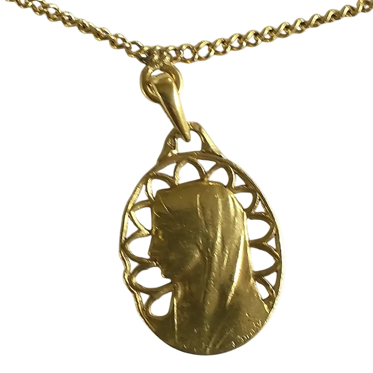 Collier Or Jaune 5 Médailles - Castafiore