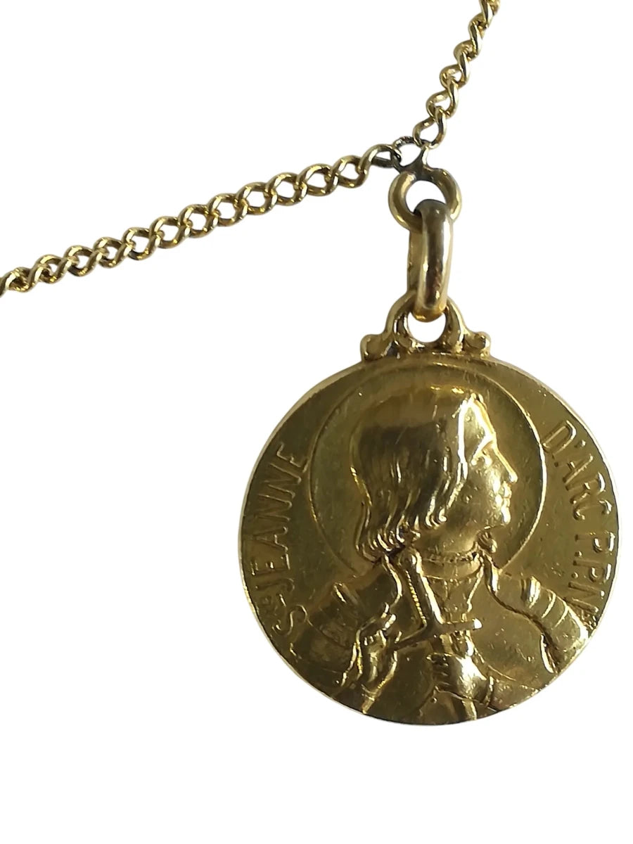 Collier Or Jaune 5 Médailles - Castafiore