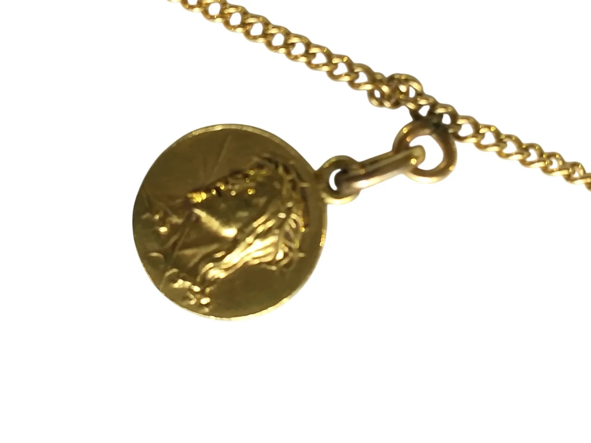 Collier Or Jaune 5 Médailles - Castafiore