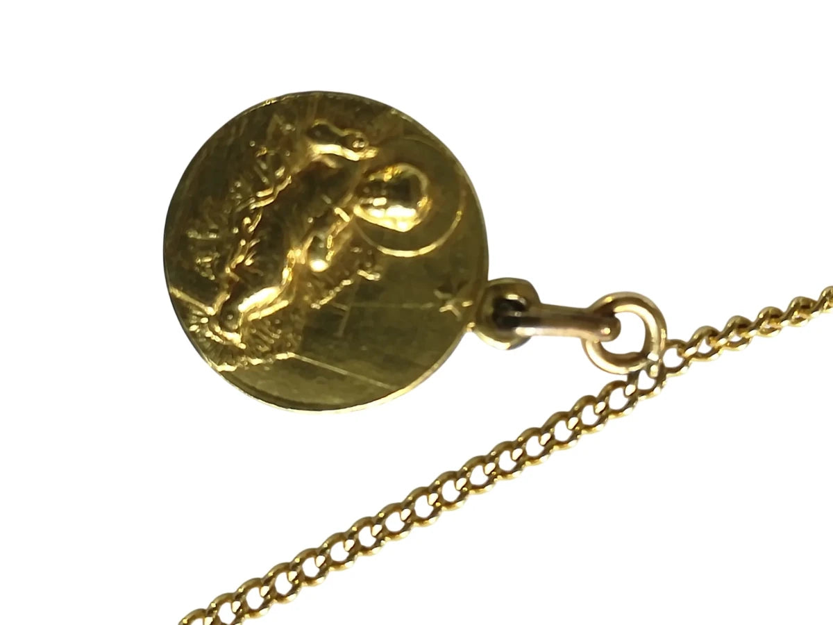 Collier Or Jaune 5 Médailles - Castafiore