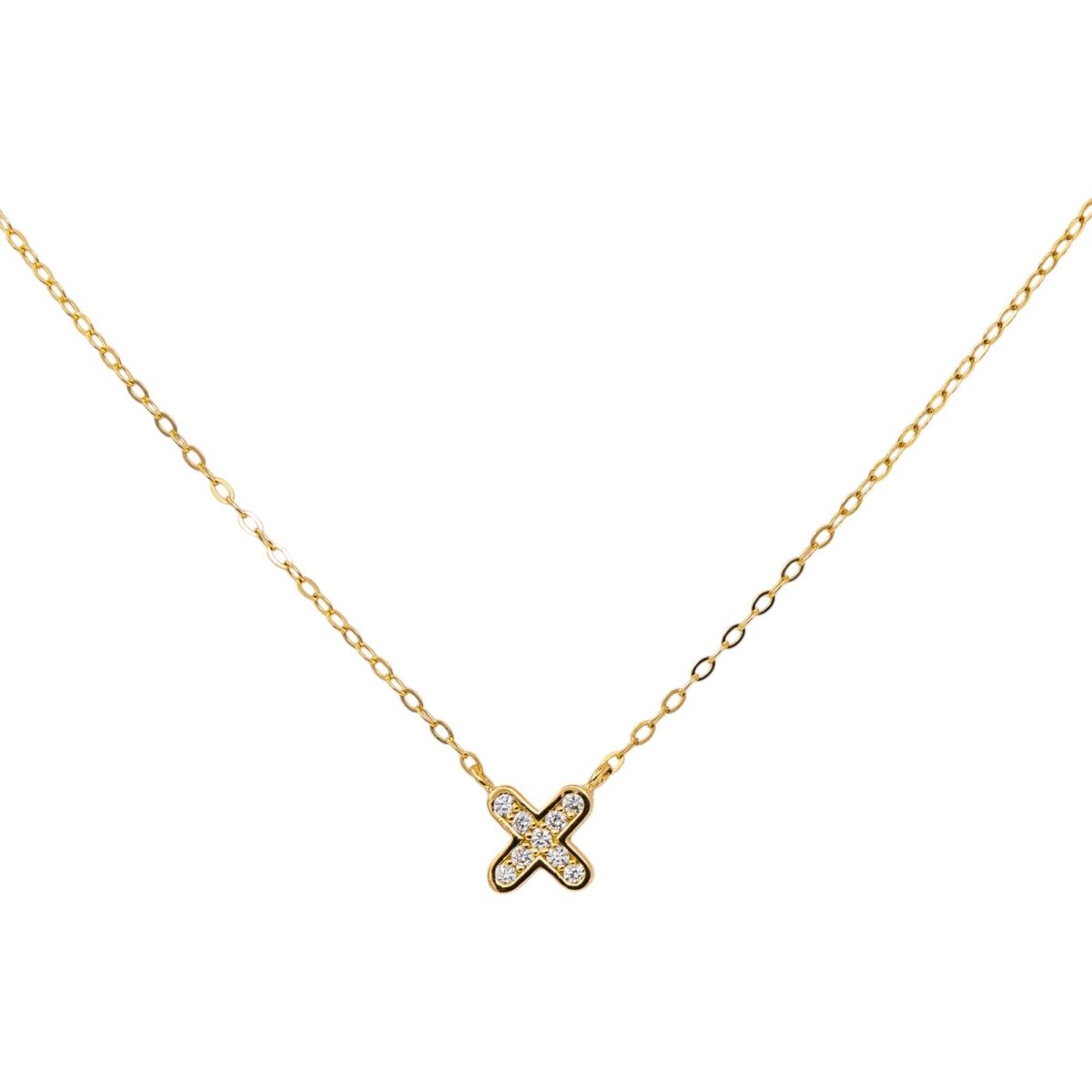 Collier Or jaune Diamant - Castafiore
