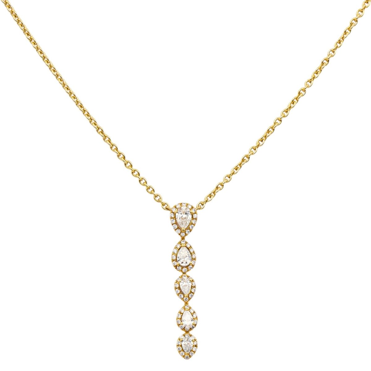 Collier Or jaune Diamant - Castafiore
