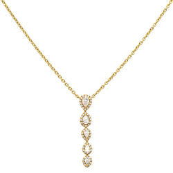 Collier Or jaune Diamant - Castafiore