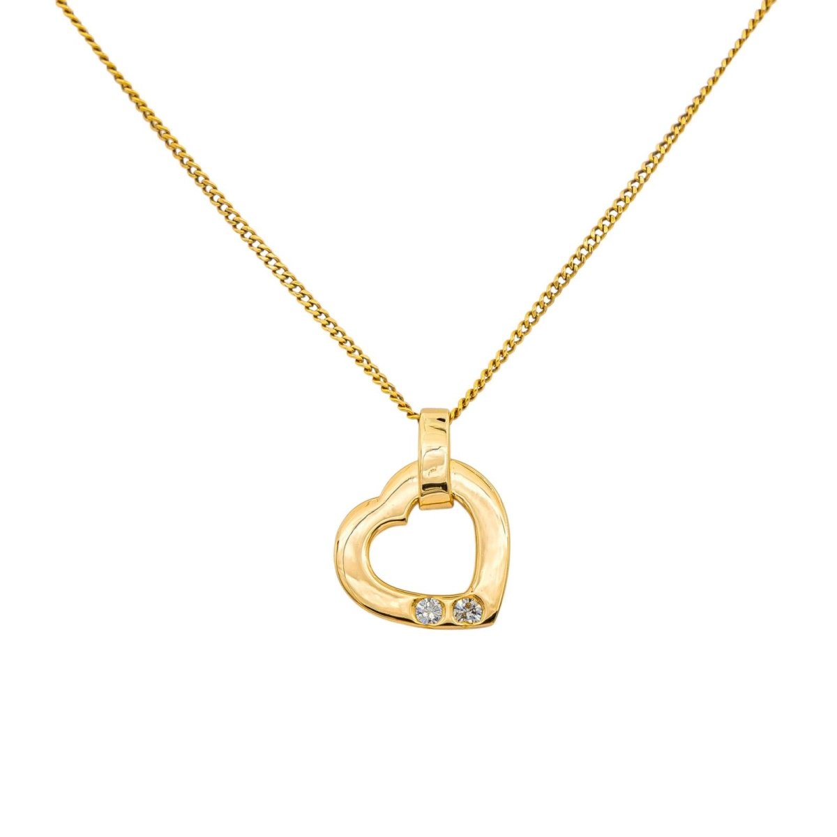 Collier Or jaune Diamant - Castafiore