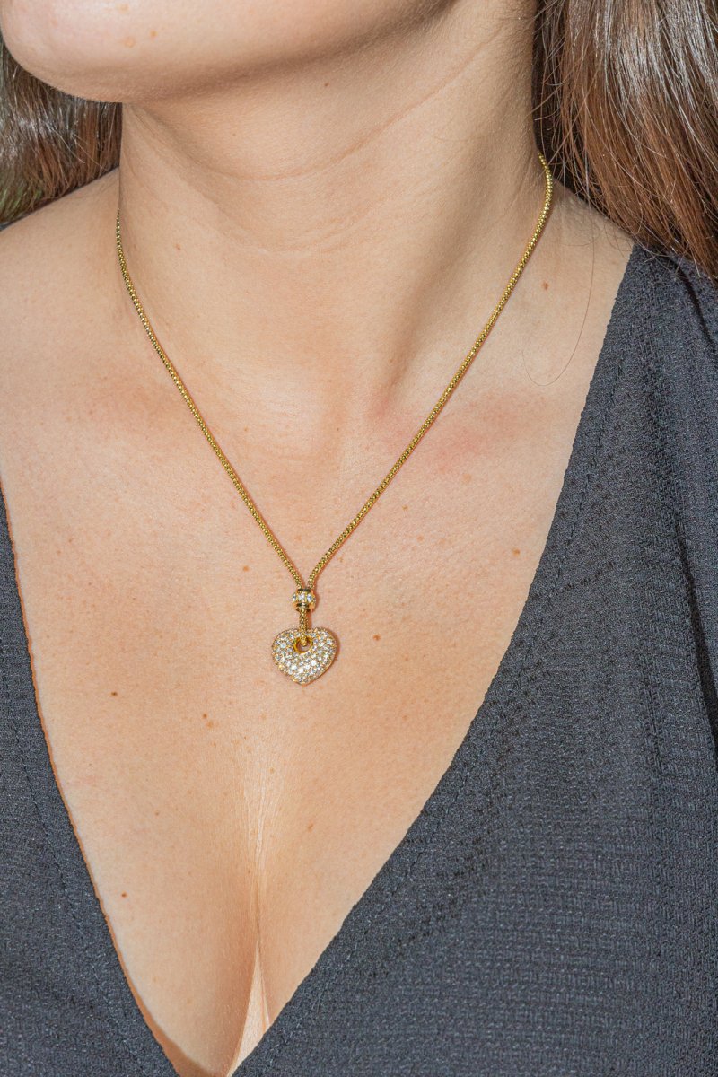 Collier Or jaune Diamant - Castafiore