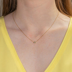 Collier Or jaune Diamant - Castafiore