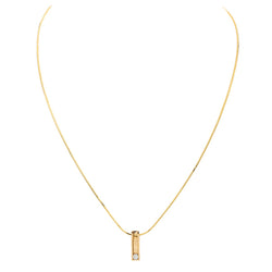 Collier Or jaune Diamant - Castafiore