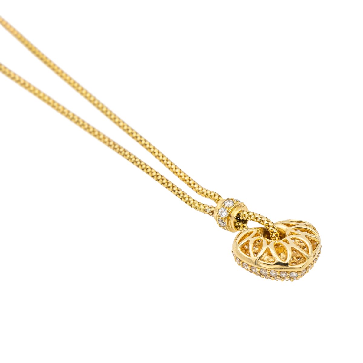 Collier Or jaune Diamant - Castafiore