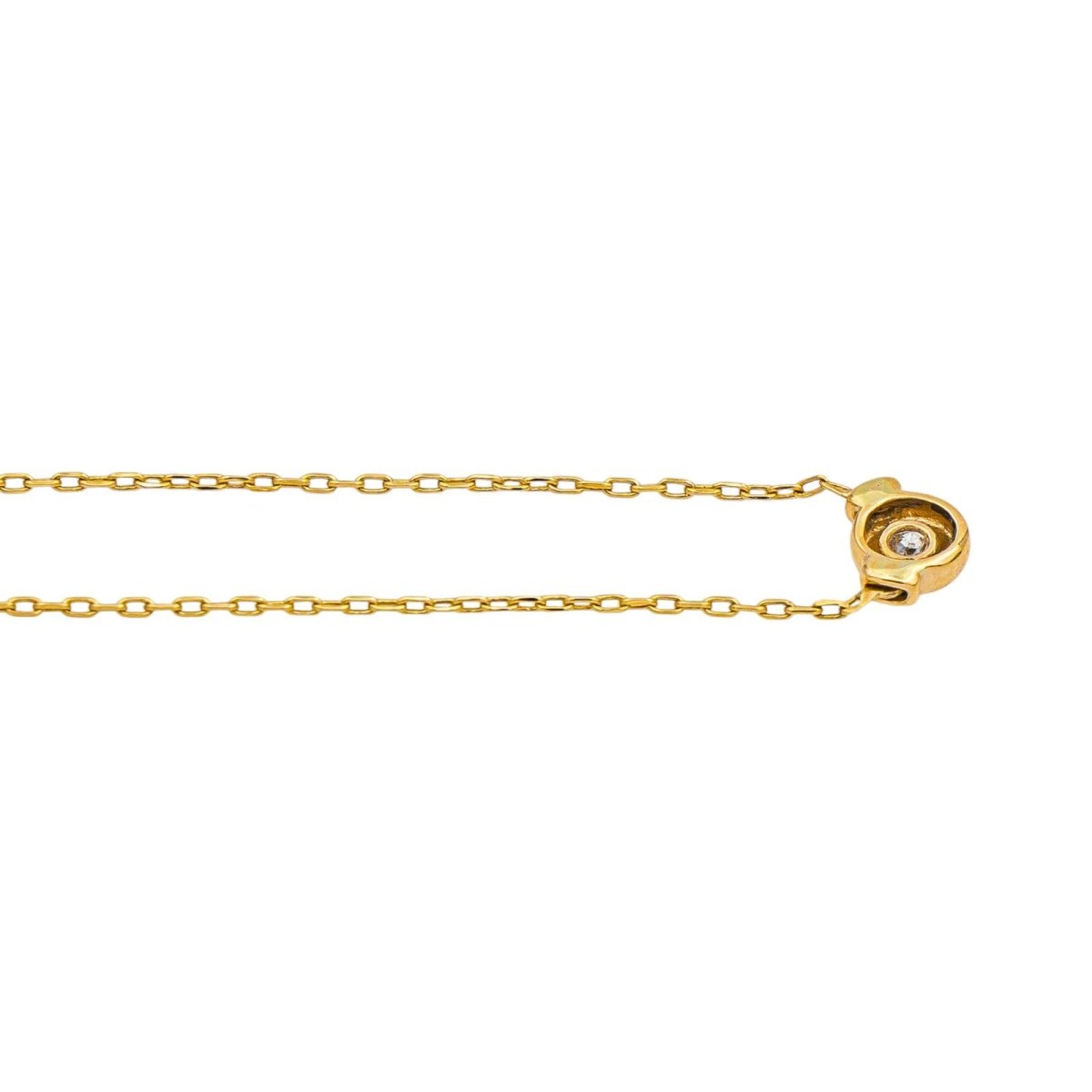 Collier Or jaune Diamant - Castafiore