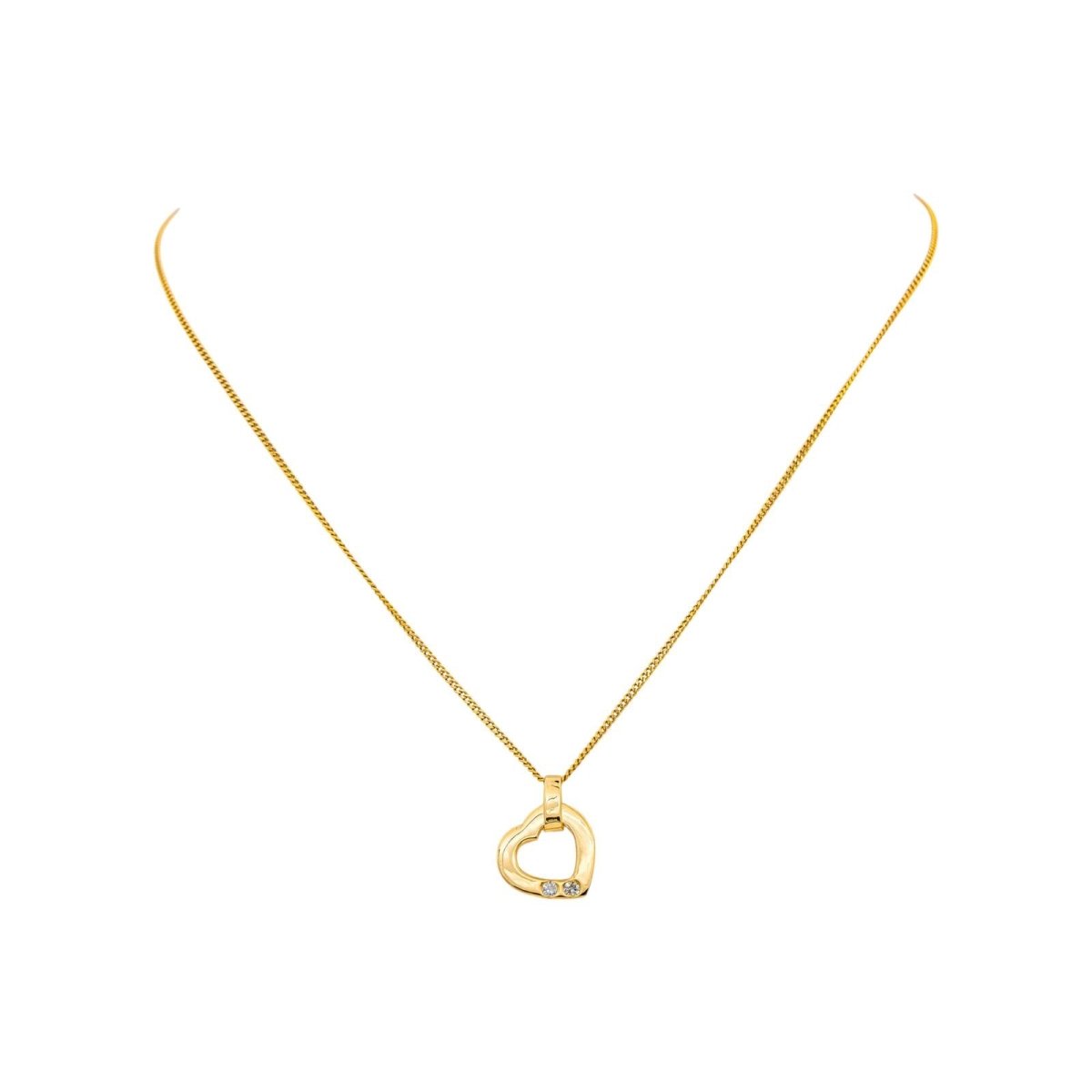 Collier Or jaune Diamant - Castafiore