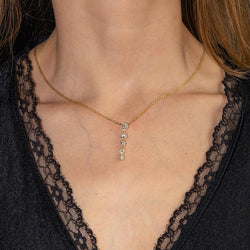 Collier Or jaune Diamant - Castafiore