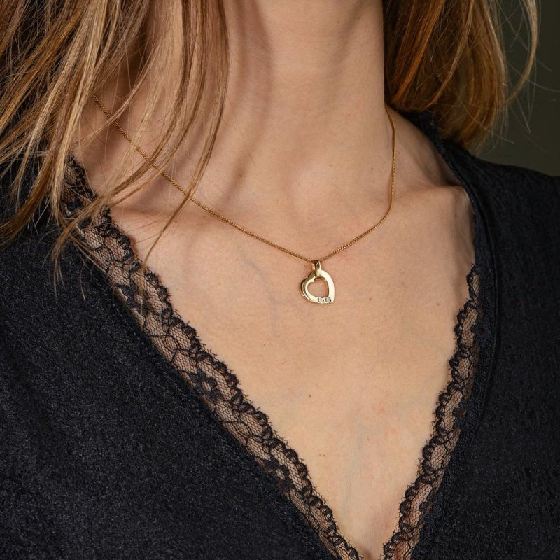Collier Or jaune Diamant - Castafiore