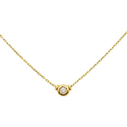 Collier Or jaune Diamant - Castafiore