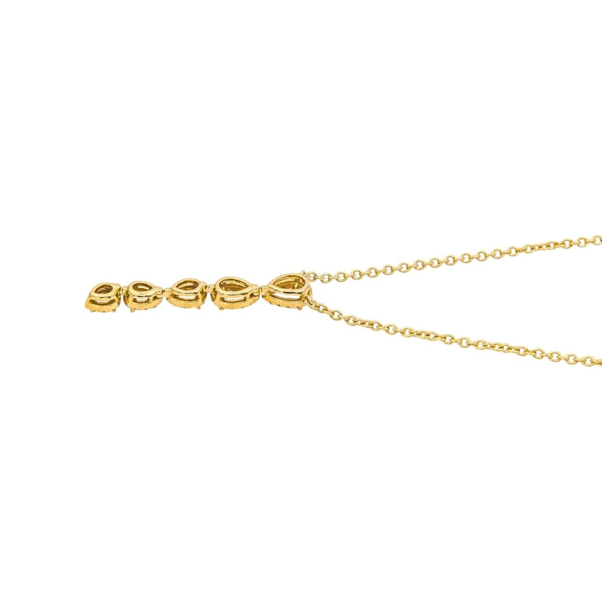 Collier Or jaune Diamant - Castafiore