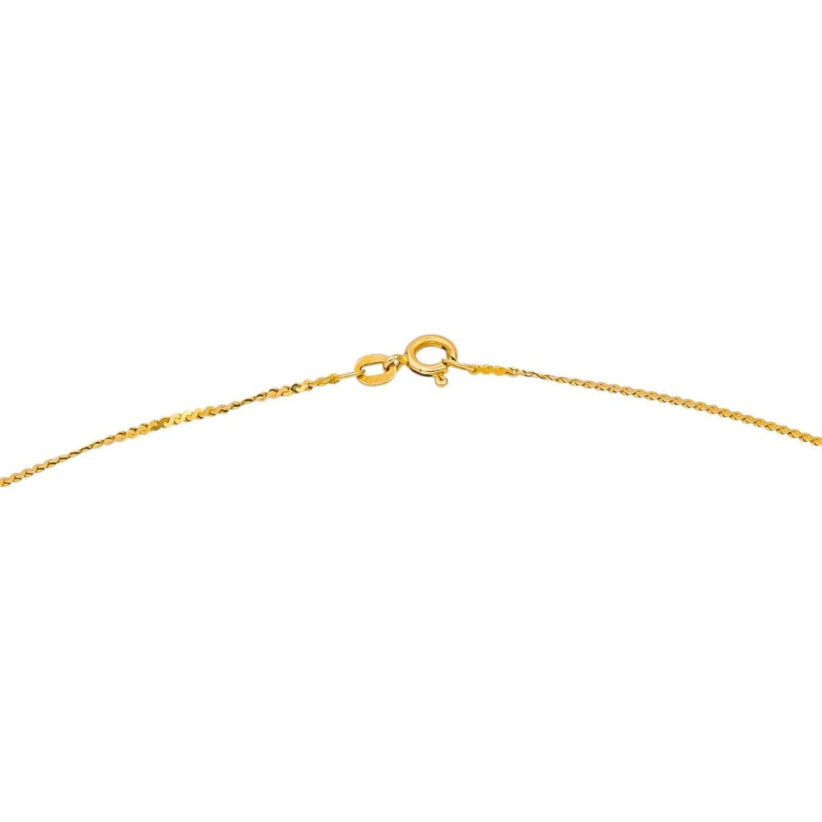 Collier Or jaune Saphir - Castafiore
