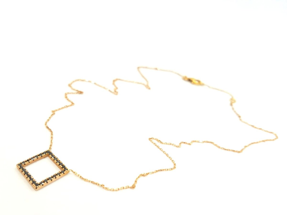 Collier Or rose Diamant - Castafiore