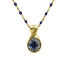 Collier - Or, Saphir et Diamants - Castafiore