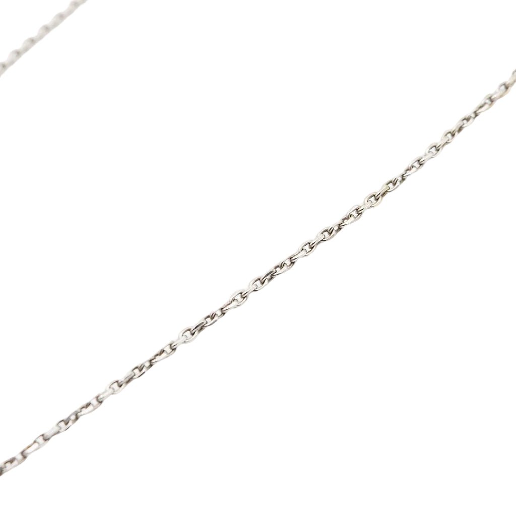 Collier Pendentif Art Déco en platine, or blanc et diamants - Castafiore