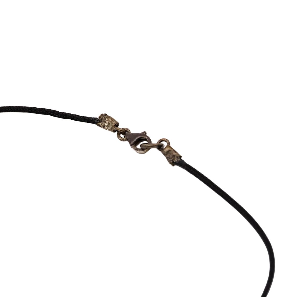 Collier Pendentif Art Nouveau GEORGE PIERRE en corne sculptée et pâte de verre - Castafiore