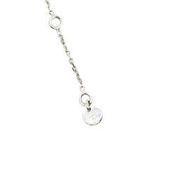 Collier Pendentif ARTHUS BERTRAND "Royale maille" en or blanc et diamant - Castafiore