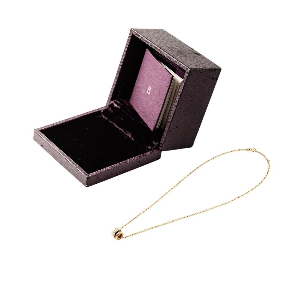 Collier Pendentif BOUCHERON "Quatre" en or jaune, or rose, or blanc, PVD et diamants - Castafiore